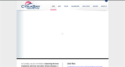Desktop Screenshot of cymabay.com